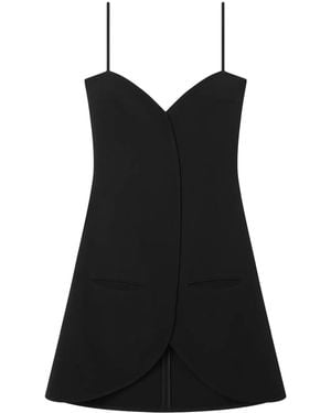 Courreges A-Line Mini Dress - Black