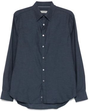 Canali Klassisches Hemd - Blau