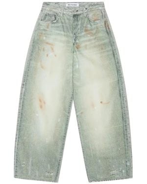 Won Hundred Lyon Printed Jeans - White