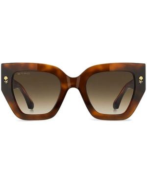 Etro Cat-Eye Sunglasses - Brown