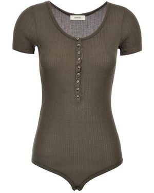 Lemaire V-Necked Body Suit - Gray