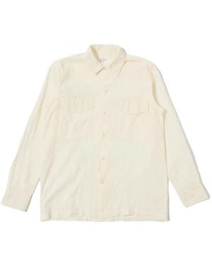 Universal Works Pocket Attendant Shirt - White