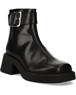 Vagabond Shoemakers Stivali Platform Dorah Con Fibbia - Nero