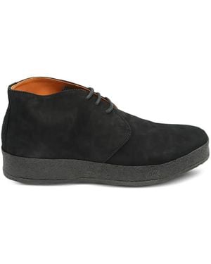 Andrea Ventura Firenze Botas desierto con cordones - Negro