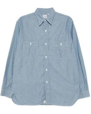 Orslow Camicia A Righe - Blu