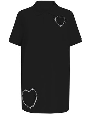 Area Crystal-Embellished Cut-Out Minidress - Black