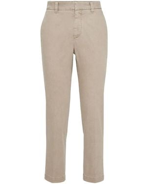Brunello Cucinelli Drill Trousers - Natural