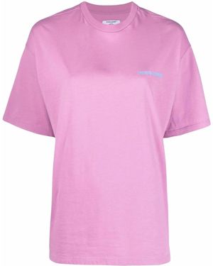 Opening Ceremony Word Torch Logo T-Shirt - Pink