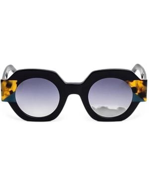 Kaleos Eyehunters Gafas De Sol Con Montura Geométrica - Negro