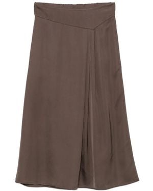 Margittes Panelled Tank Top - Brown
