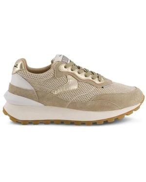 Voile Blanche Qwark Paneled Sneakers - White