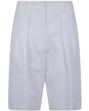 DR. HOPE Pleated Trousers - White