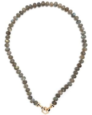 Harwell Godfrey 18Kt Foundation Labradorite Beaded Necklace - Metallic