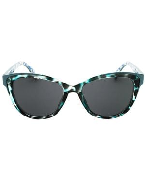 Draper James Cat-Eye Tortoiseshell-Effect Sunglasses - Gray