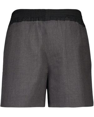 Miu Miu Shorts Mit Elastischem Bund - Grau