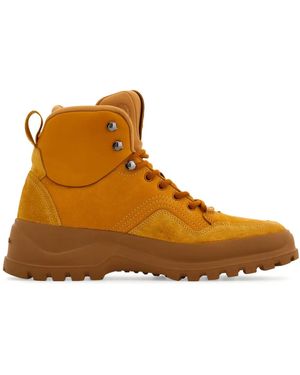 Ferragamo Hybrid アンクルブーツ - ブラウン
