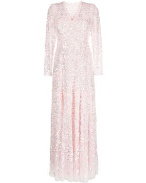 Needle & Thread Vestido Isabella Con Lentejuelas - Rosa