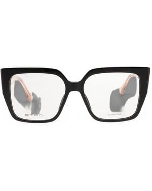 Etro Occhiali Squadrati - Nero