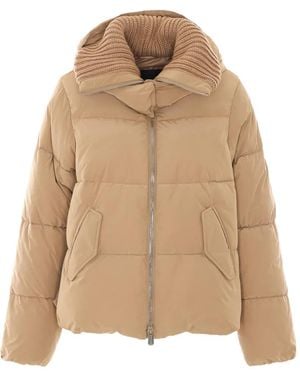 Pinko Dianthus Padded Jacket - Natural