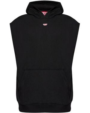 DIESEL Felpa Con Cappuccio S-Boxt-Sl-D - Nero