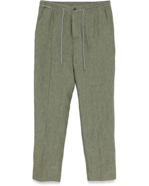 Corneliani Linen Pants - Green