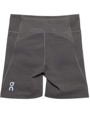 On Shoes X Erewh Logo-Printed Compressi Shorts - Gray