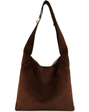 Gabriela Hearst Borsa Tote Piccola - Marrone