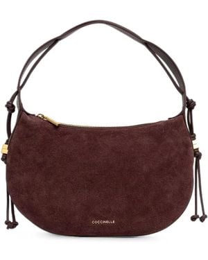 Coccinelle Small Thess Shoulder Bag - Purple