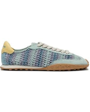 HOFF Woven Lace-Up Sneakers - Blue