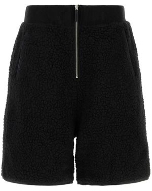 Entire studios Teddy Bermuda Shorts - Black