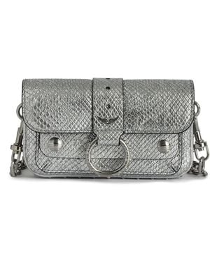 Zadig & Voltaire Kate Wallet Wild Bag - Grey