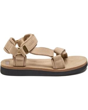 Suicoke Sandalen Aus Wildleder - Natur