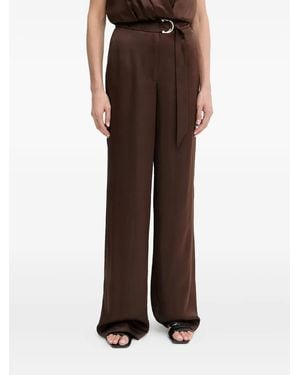 Marciano Pantaloni Iva Con Placca Logo - Marrone