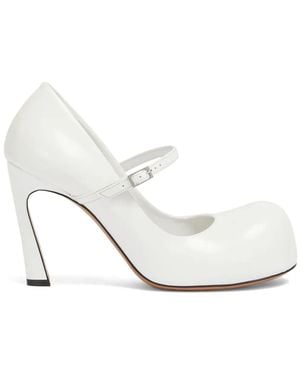 Marni Mary Jane Court Shoes - White