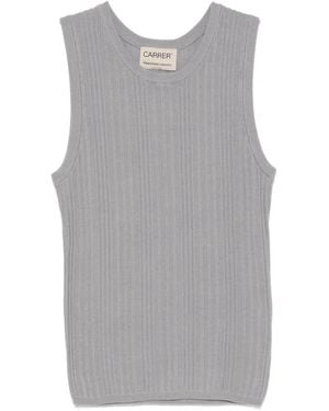 Carrera Débardeur Côtelé Tone - Grey
