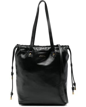 Isabel Marant Silven Shoulder Bag - Black