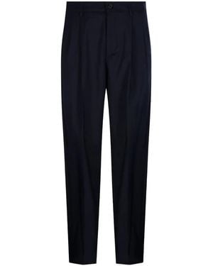 Department 5 Pleat-detailed trousers - Azul