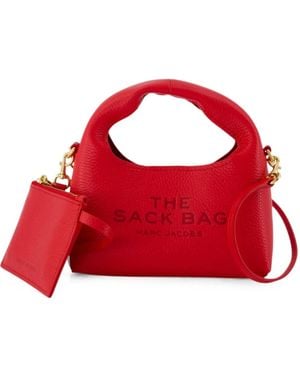 Marc Jacobs The Micro Crossbody Sack Bag - Red