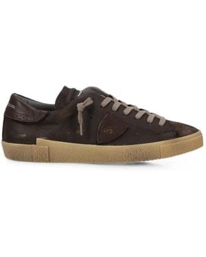 Philippe Model Prsx Low Sneakers - Brown