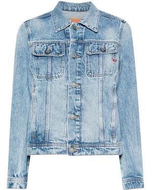 DIESEL De-Bonny Denim Jacket - Blue