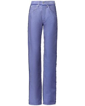 Maison Margiela Distressed Straight-Leg Jeans - Blue