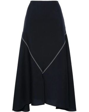 Marni ハイウエスト スカート - ブルー