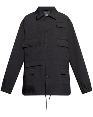 Y-3 マルチポケット ジャケット - ブルー