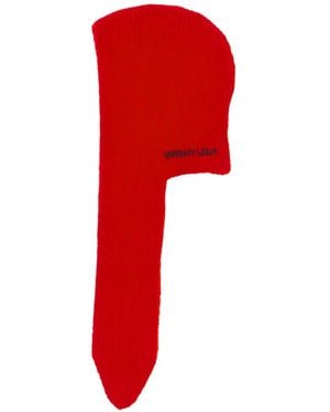 Bimba Y Lola Wool Hood - Red