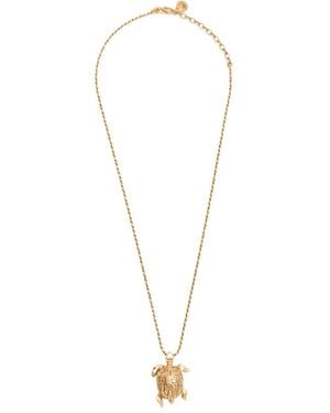 Goossens Collar Con Colgante De Tortuga - Blanco