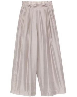 ELEH Pleated Pants - White