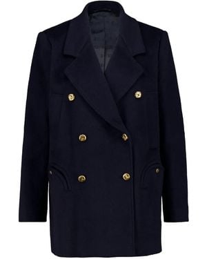 Blazé Milano Abrigo Joyme Con Doble Botonadura - Azul