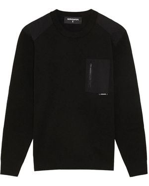 Patrizia Pepe Pocket-patch sweaters - Negro