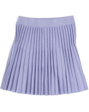 Mrz Pleated Skirt - Purple