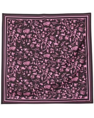Paul Smith Foulard Squadrato - Viola